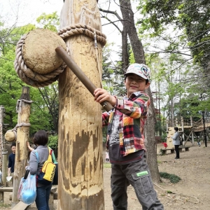 平和島、平和の森公園フィールドアスレチック